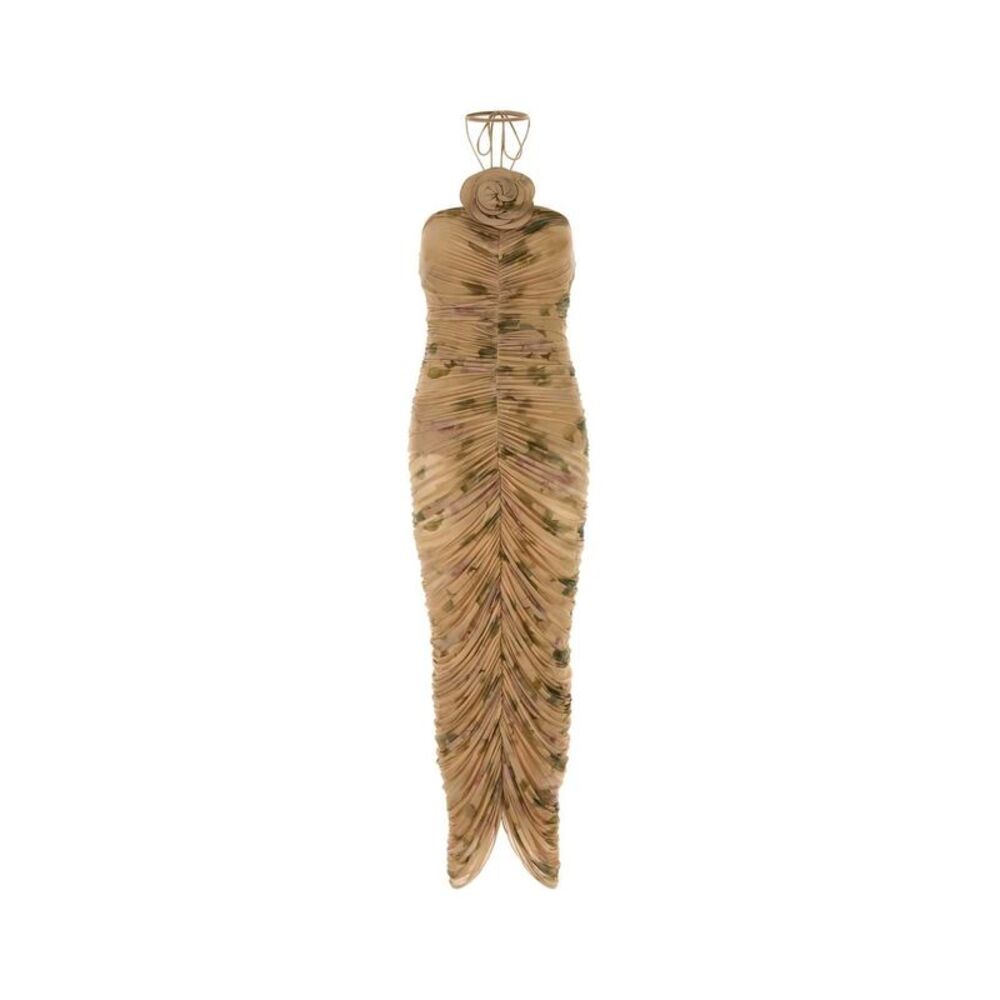 Magda Butrym Women Magda Butrym Women Printed Stretch Mesh Dress
